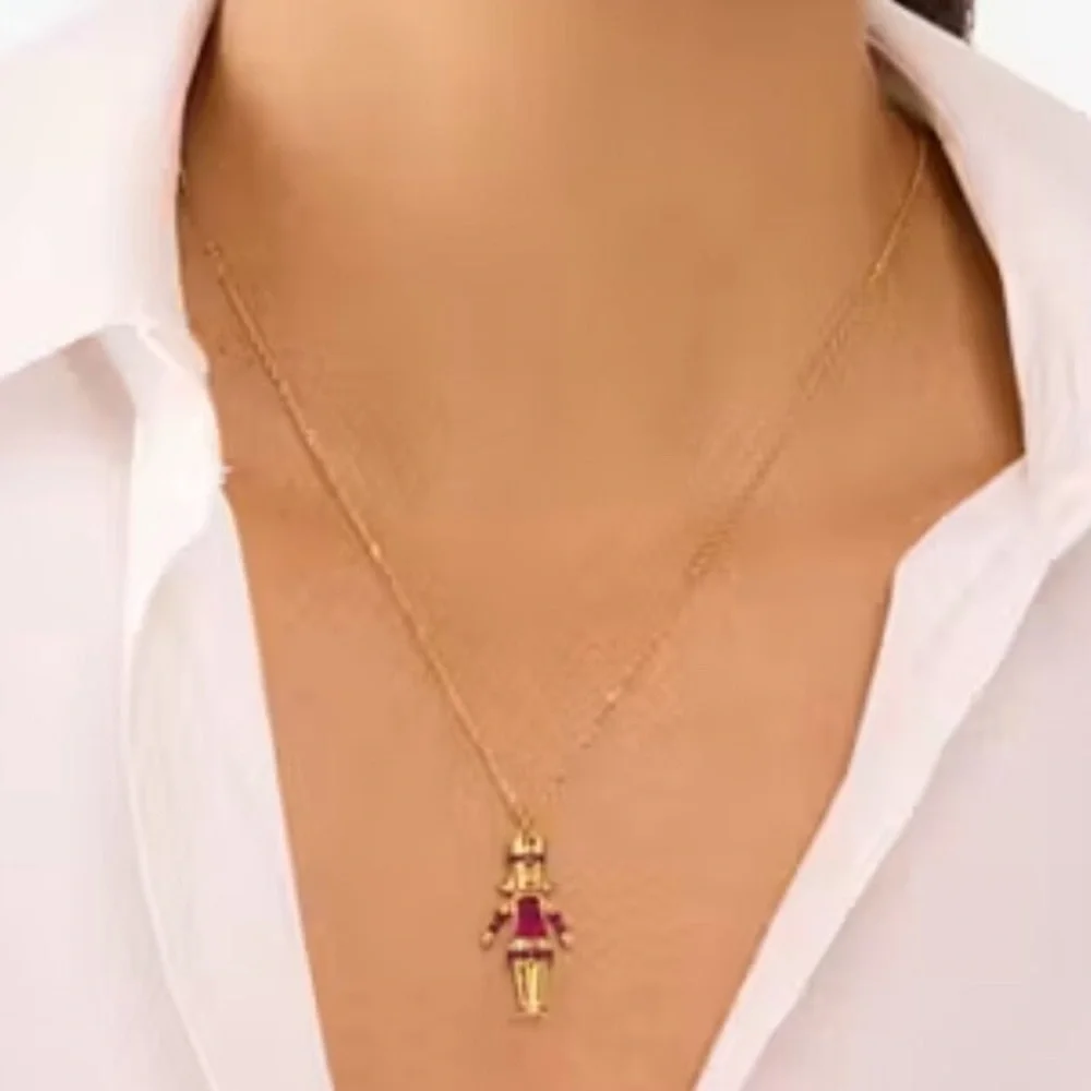 NWT Kate Spade Oh‎ What Fun Nutcracker Pendant Necklace